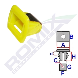 SPAUSTELIS REFLEKTORIAUS FIAT CC SEICENTO DOBLO X5SZT 