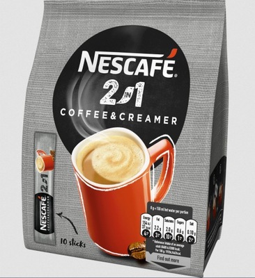 Nescafe Kawa Rozpuszczalna 2w1 8g