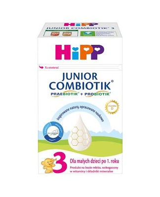 Hipp Junior Combiotik 3 Dla małych dzieci po 1.r.ż