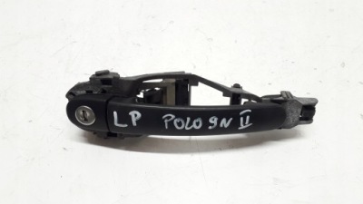 Vw polo 9n 5d 01- ручка левая передняя наружная фото №1