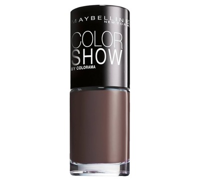 MAYBELLINE lakier COLOR SHOW #725 Downtown Brown