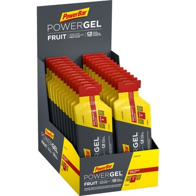 ŻEL ENERGETYCZNY POWERBAR CZERWONE OWOCE 24X41G