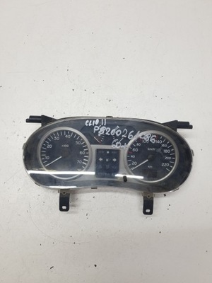 Счетчик приборы renault clio ii p8200261086 фото №1