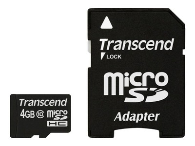 Karta pamięci SD Transcend TS4GUSDHC10 4 GB