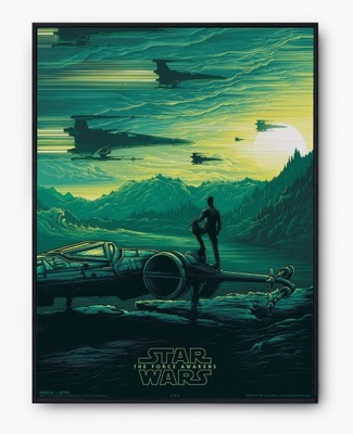 Plakat bez ramy A2 (40x50) IMP-STAR WARS 04