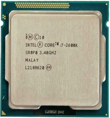 Procesor Intel i7-2600K 4 x 3,4 GHz gen. 2