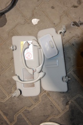 Kia picanto ii сонцезахисний козирок, захист фото №1