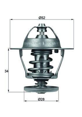 TERMOSTATO FORD 2,2TDCI CITROEN/PEUGEOT 2,2HDI TX6888D  