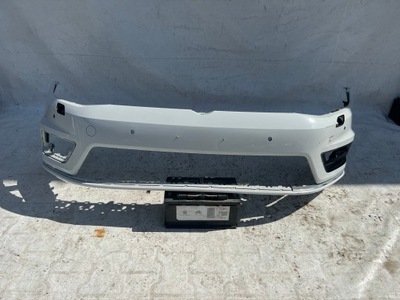 Бампер перед vw golf vii 7 5g0 r-line решётка фото №1