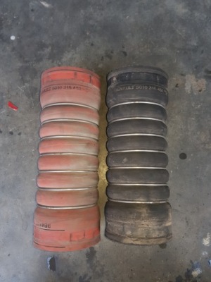 Renault premium шланг воздуха воздухозаборник turbo фото №1