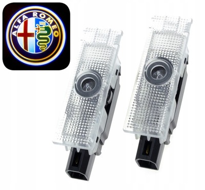 LED PROJECTOR LOGO ALFA ROMEO MITO GIULIETTA 159  