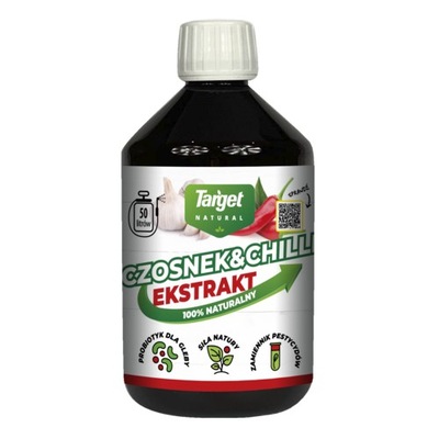 Czosnek & Chilli Naturalny Ekstrakt 500ml Target