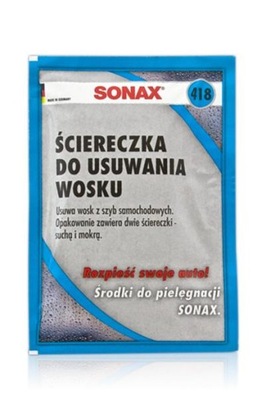 SONAX ŚCIERECZKA DO USUWANIA WOSKU