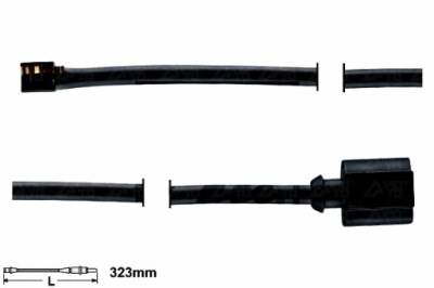 Ate 24.8190-0013.2 контакт попереджувальний, знос накладок гальмівних фото №1