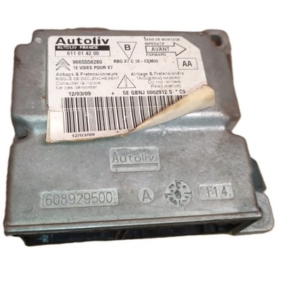 Citroen c5 iii модуль блок управления подушек подушка безопасности фото №1