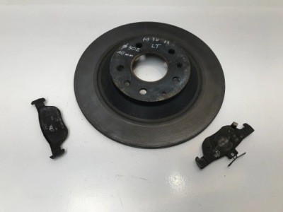 Mazda mx-30 2022 диск тормозная задняя тормозные колодки 303 фото №1