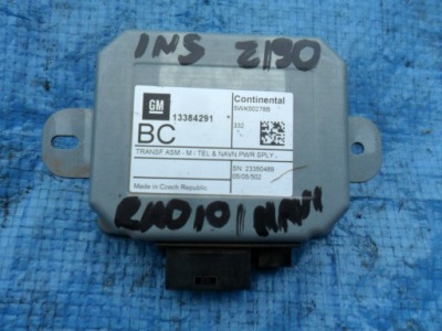Opel-części | insignia a модуль блок управления радио 13384291 bc фото №1