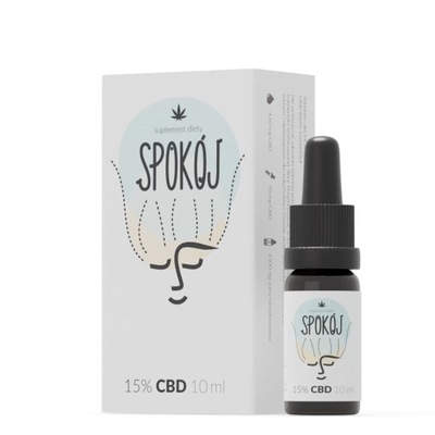 Olejek CBD SPOKÓJ 15% CBD 10 ml