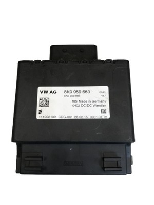 Стабілізатор напруги audi a4 b8 lift 8k0959663 фото №1