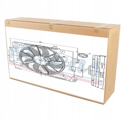 ВЕНТИЛЯТОР РАДИАТОРА DACIA LOGAN MCV II 1.6 TCE 90