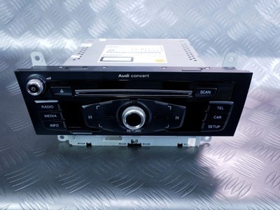 RADIO CD SD AUDI CONCERT 8R1035186F AUDI A4 B8 Q5 8R0  