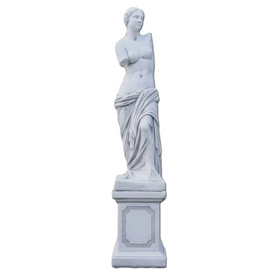 Rzeźba Figura Wenus z Milo na Postumencie z Betonu