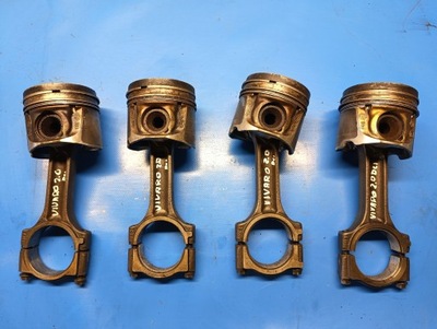 Поршень шатун renault trafic ii laguna ii nissan qashqai 2.0 dci фото №1