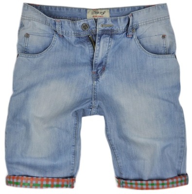 Meskie krotkie spodenki JEANS szorty 1346 29