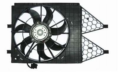 SKODA FABIA 07-15 VENTILADOR DEL RADIADOR 1.2 1.4 1.6  