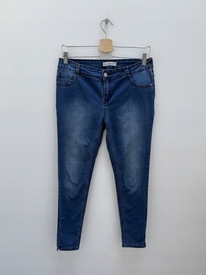 C&A jeansowe spodnie rurki jeans 40 L
