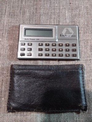 Stary kalkulator Eltron LC 263A