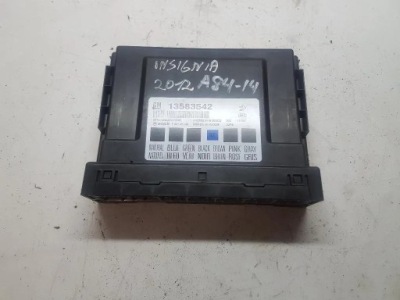 Модуль комфорта opel insignia a g09 13583542 2010 фото №1