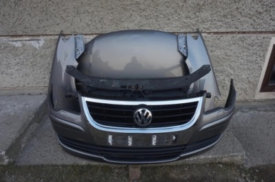 Бампер kompletny перед vw touran lift фото №1
