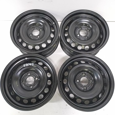 LLANTAS 4X100 15 DACIA LODGY SANDERO DOKKER 4 PIEZAS (E9069)  