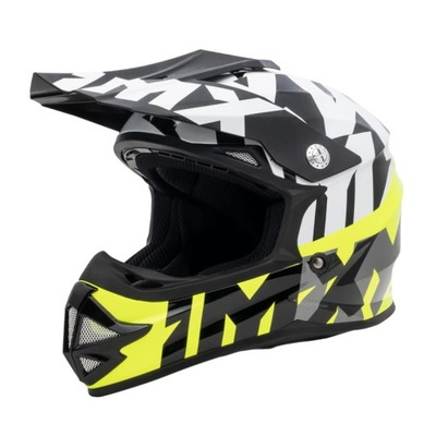 KASK IMX FMX01 JUNIOR BLACK/WHITE/FLO YELLOW/GRE M