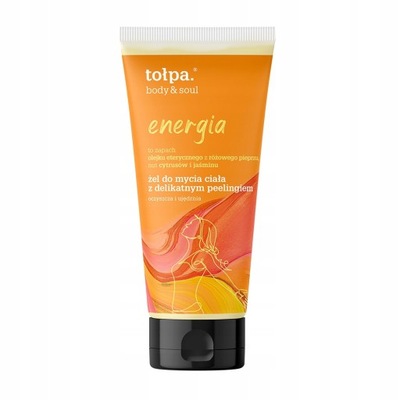 TołpaBodySoul energia żel do mycia ciała z peeling