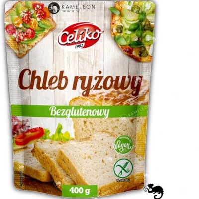 Celiko CHLEB RYŻOWY BEZGLUTENOWY bez glutenu 400G