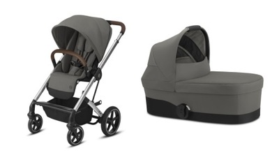 WÓZEK 2W1 CYBEX BALIOS S LUX SLV SOHO GREY