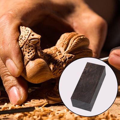 Afrykański rzadki blok Blackwood hebanowy rękodzieło z drewna materiał drewniany DIY puste