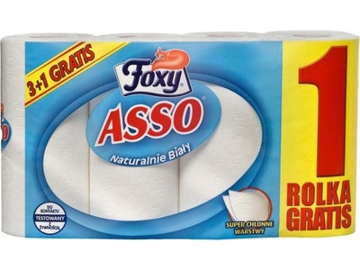 Ręcznik papierowy Foxy FOXY ASSO (3+1)