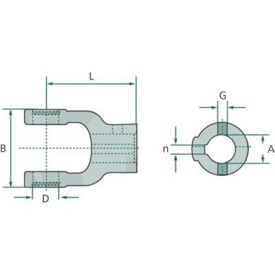 Walterscheid вилка ступица фото №1
