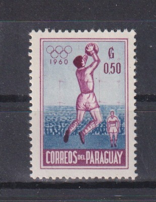 Paragwaj olimpiada 1960 ** czyste