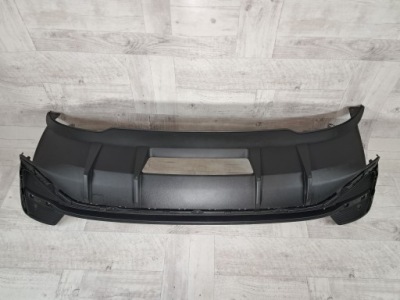 Audi q3 ii s-line спойлер диффузор бампера накладка задняя 83f807521b фото №1