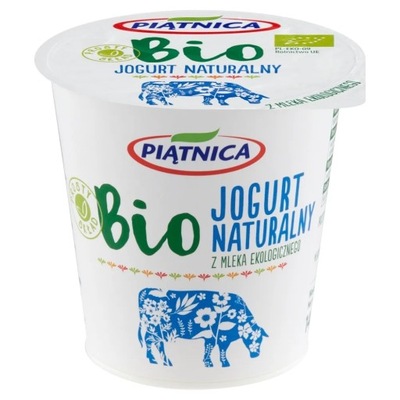 Jogurt naturalny Bio Piątnica 140g