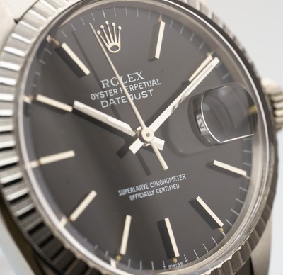 ROLEX Rolex Datejust 36 mm 16030 1987 Jubilee Black Dial