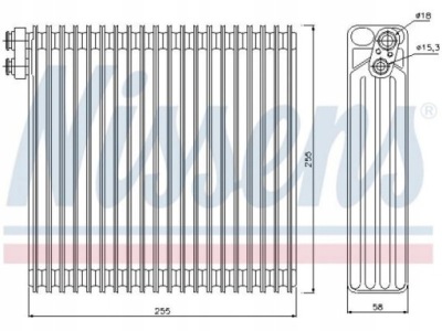 Испаритель toyota nissens 92213 фото №1