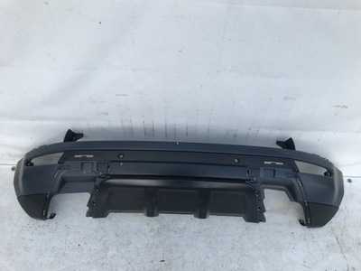 Land rover range rover evoque бампер задний задняя фото №1