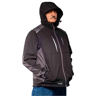 Softshell antracyt XXL