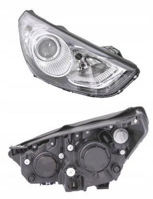 Фара лампа правый hyundai ix35 09- фото №1