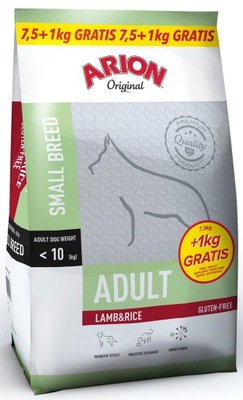 ARION Original Adult Small Lamb & Rice 7,5kg + 1kg GRATIS